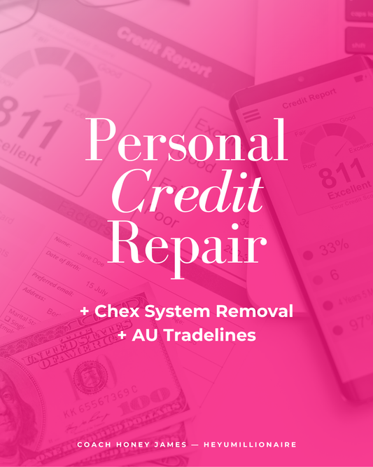 Personal Credit Repair (Full Package)
