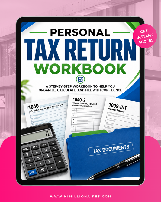 Personal Tax Return Workbook