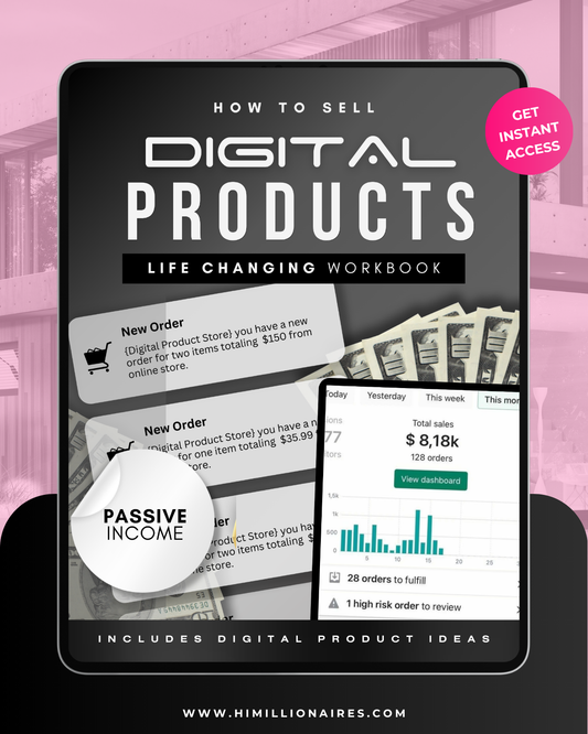How to Sell Digital Products Workbook